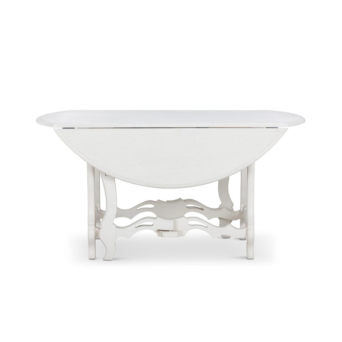 Park Hill Westminster Gate Leg Table Whitewash Dining Table lifestyle view