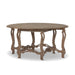 Park Hill Westminster Gate Leg Table Driftwood Dining Table front view
