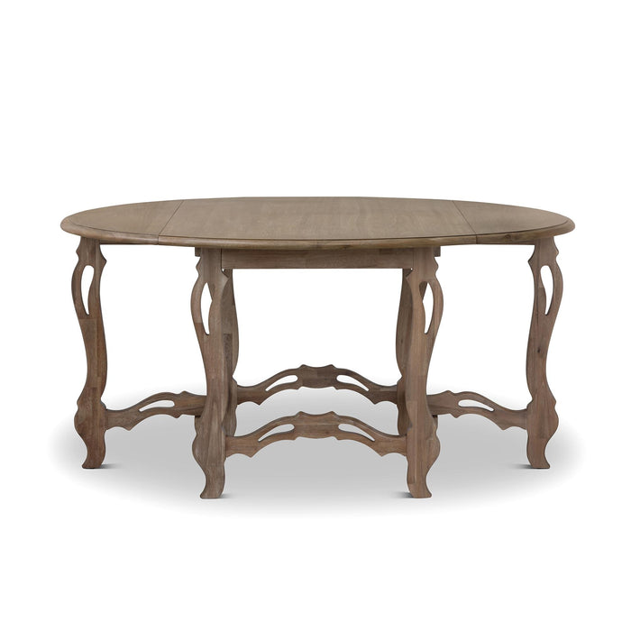 Park Hill Westminster Gate Leg Table Driftwood Dining Table angle view