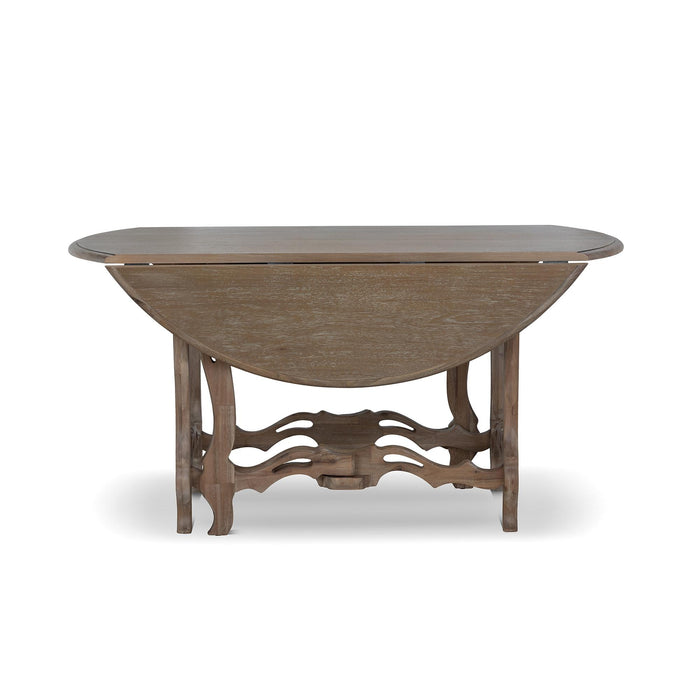 Park Hill Westminster Gate Leg Table Driftwood Dining Table lifestyle view