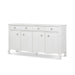 Park Hill Harrington Sideboard Whitewash Sideboard front view