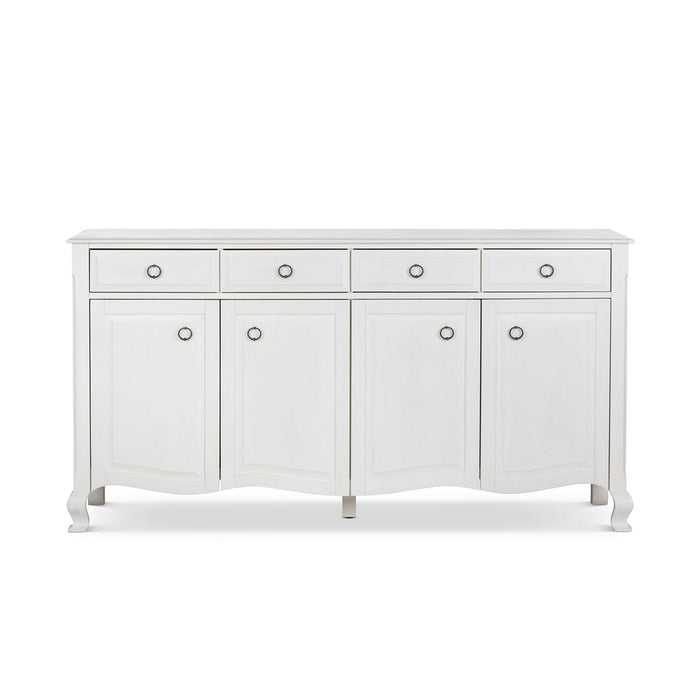 Park Hill Harrington Sideboard Whitewash Sideboard angle view