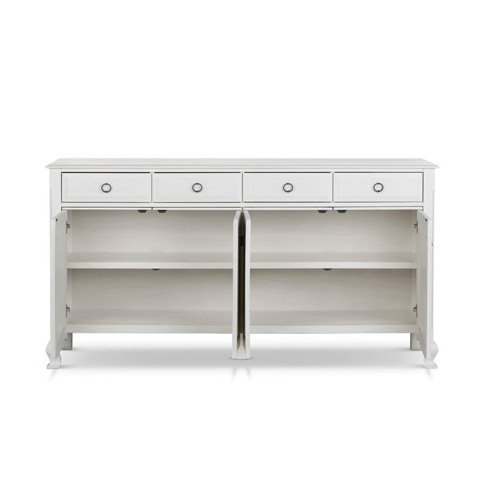 Park Hill Harrington Sideboard Whitewash Sideboard detail view