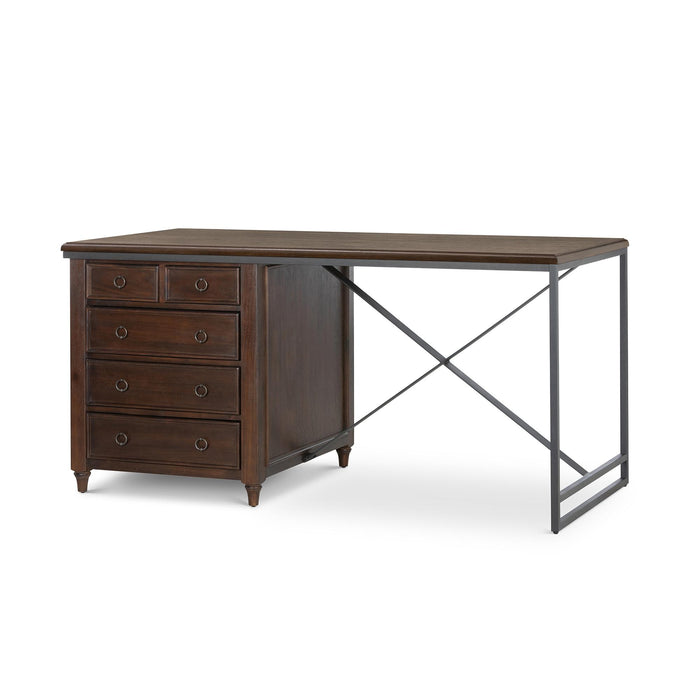 Park Hill Studio Partners Desk Truffle Desk detail view