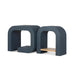 Park Hill Rio Hall Console Silk Linen Console Table front view
