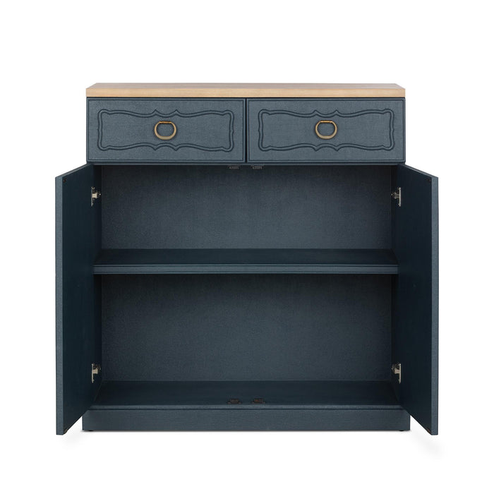 Park Hill Hibiscus Hall Chest Indigo Hall Chest detail view