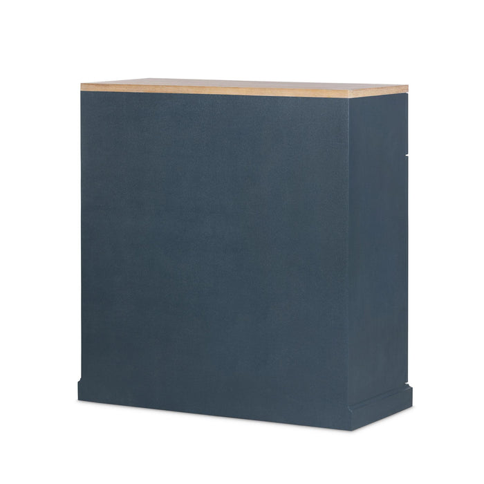 Park Hill Hibiscus Hall Chest Indigo Hall Chest lifestyle view