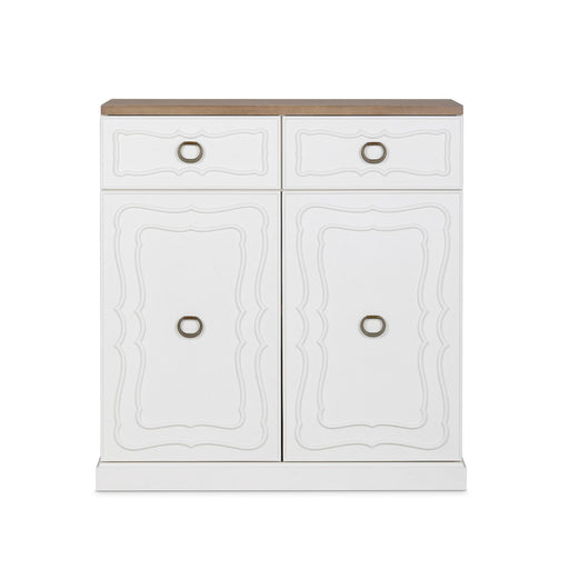 Park Hill Hibiscus Hall Chest Silk Linen Hall Chest angle view