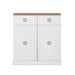 Park Hill Hibiscus Hall Chest Silk Linen Hall Chest angle view
