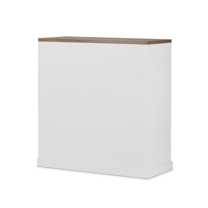 Park Hill Hibiscus Hall Chest Silk Linen Hall Chest lifestyle view