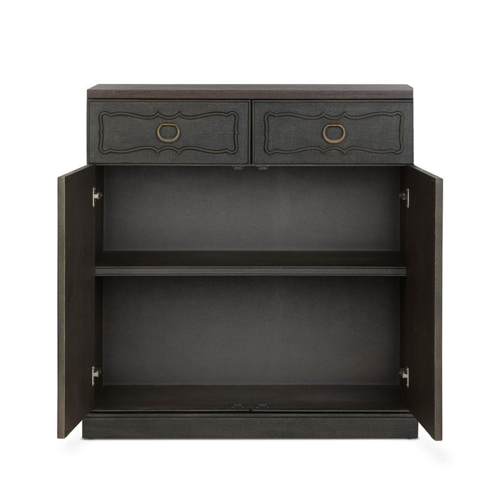 Park Hill Hibiscus Hall Chest Seal Brown Hall Chest detail view