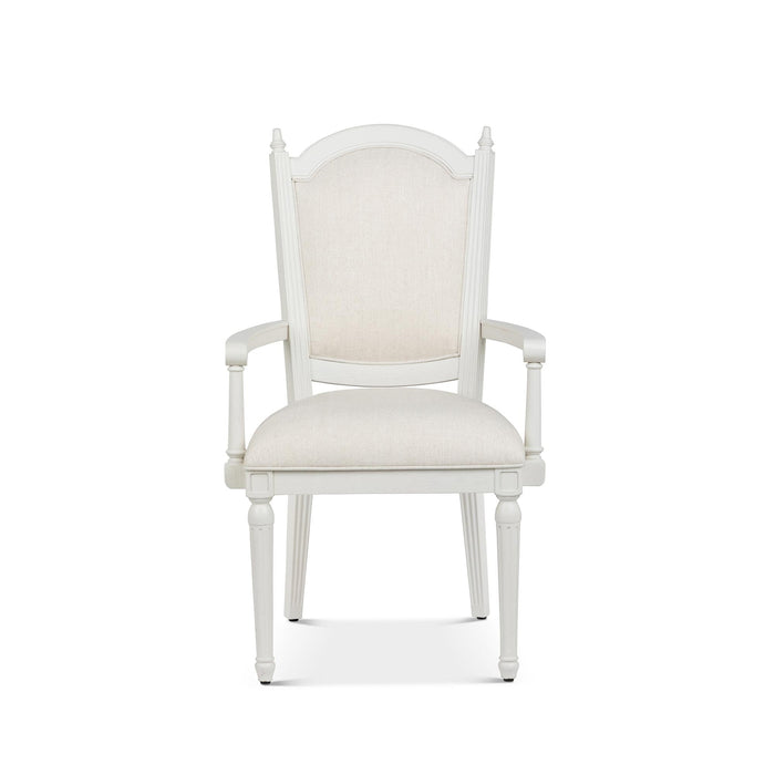 Park Hill Winthorpe Armchair Whitewash Armchair angle view