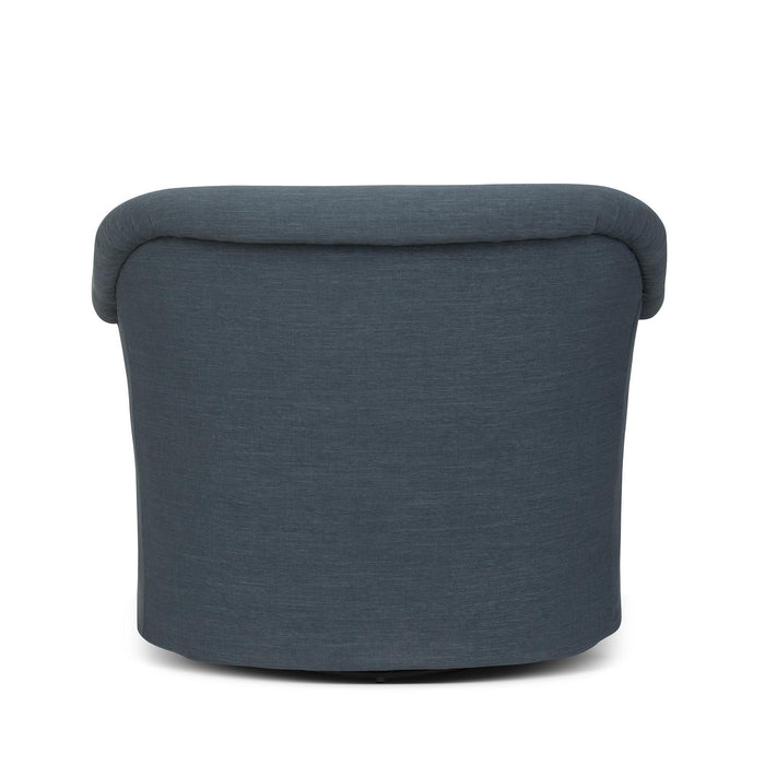 Park Hill Bella Swivel Chair Heathered Navy Swivel Chair detail view