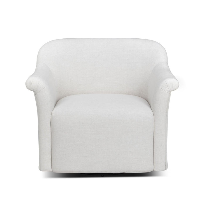 Park Hill Bella Swivel Chair Ivory Swivel Chair angle view