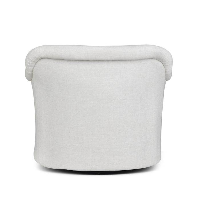 Park Hill Bella Swivel Chair Ivory Swivel Chair detail view