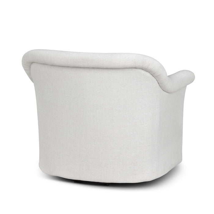 Park Hill Bella Swivel Chair Ivory Swivel Chair lifestyle view
