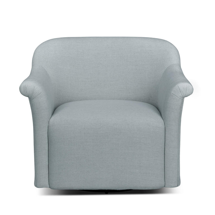 Park Hill Collection Bella Swivel Chair – Serene Sky (view 22)