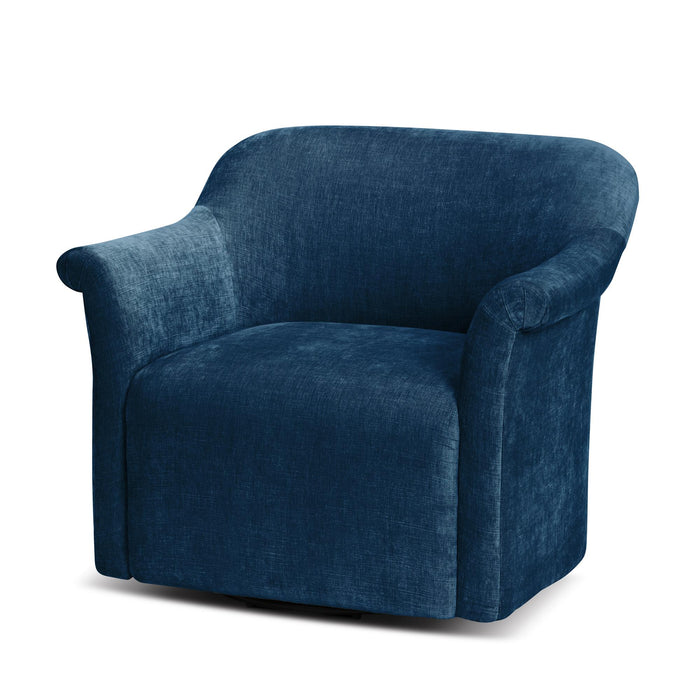Park Hill Collection Bella Swivel Chair – Imperial Indigo