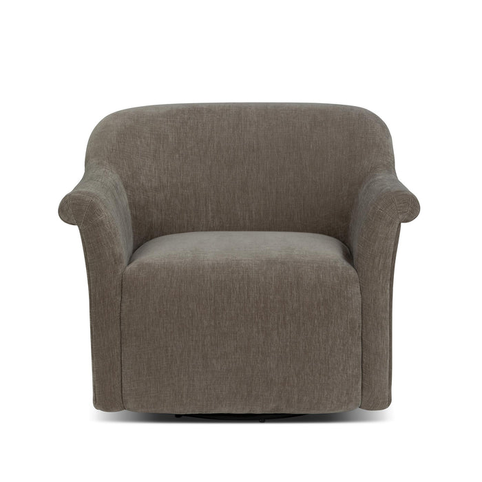 Park Hill Bella Swivel Chair Taupe Swivel Chair angle view