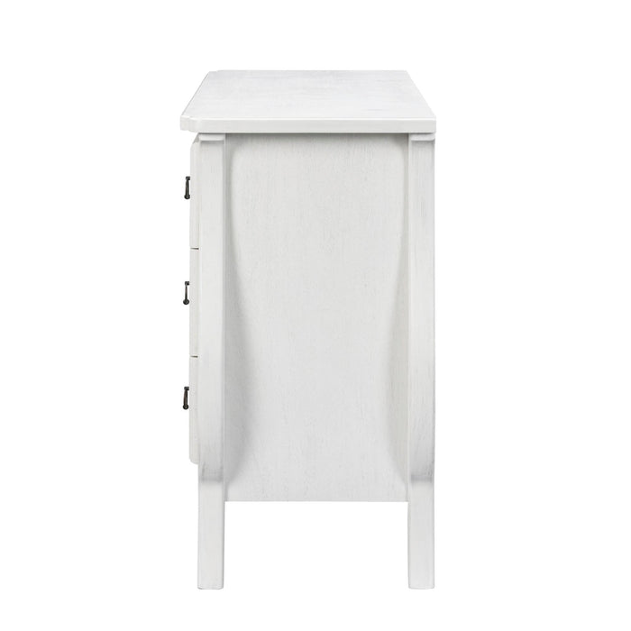 Park Hill Collection Butterfly Chest – Whitewash (view 2)