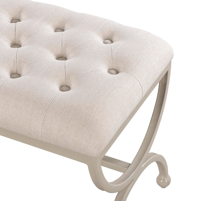 Park Hill Collection Gallery Bench – Khaki (view 12)
