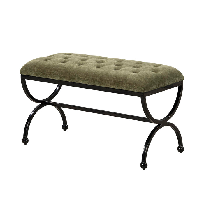 Park Hill Collection Gallery Bench – Jet Black