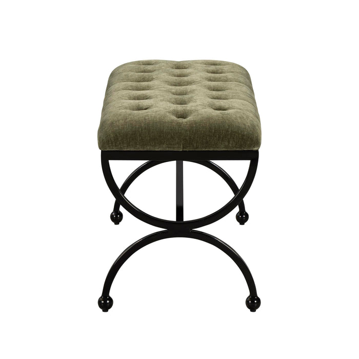 Park Hill Collection Gallery Bench – Jet Black (view 16)