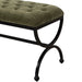 Park Hill Collection Gallery Bench – Jet Black (view 17)