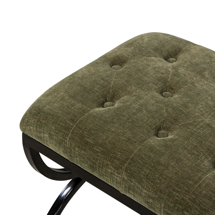 Park Hill Collection Gallery Bench – Jet Black (view 19)