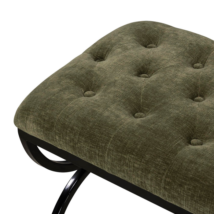Park Hill Collection Gallery Long Bench – Jet Black (view 20)
