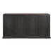 Park Hill Hibiscus Buffet Seal Brown Buffet front view