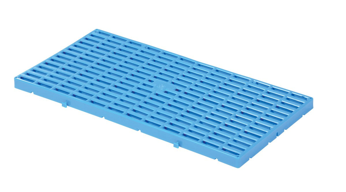 Vestil F-GRID Polyethylene Floor Grid 15 Pack 1,100 lb. Capacity Blue