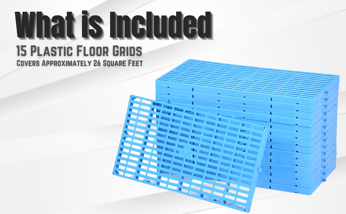 Vestil F-GRID polyethylene floor grid feature overview 4