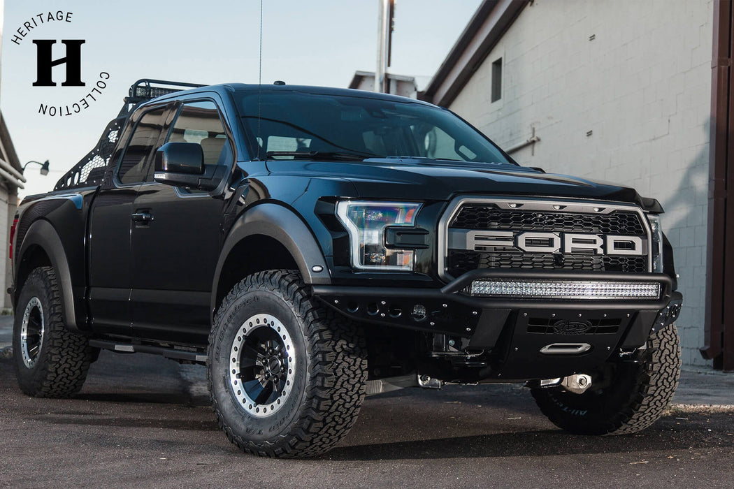 Addictive Desert Designs 2017-2020 Ford Raptor Stealth R Front Bumper with Winch Mount Heritage – product view, image 1 of 5