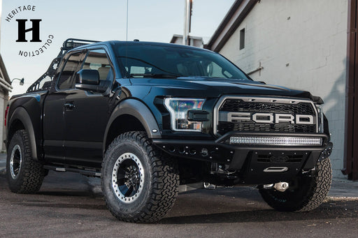 Addictive Desert Designs 2017-2020 Ford Raptor Stealth R Front Bumper with Winch Mount Heritage – product view, image 1 of 5