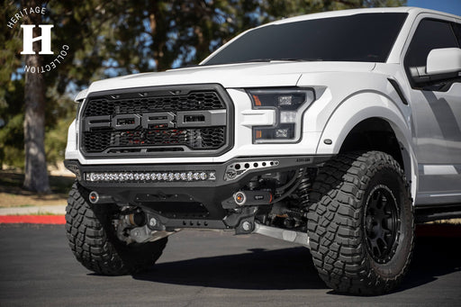 Addictive Desert Designs 2017-2020 Ford Raptor Rock Fighter Frame Cut Front Bumper Heritage – product view, image 1 of 6