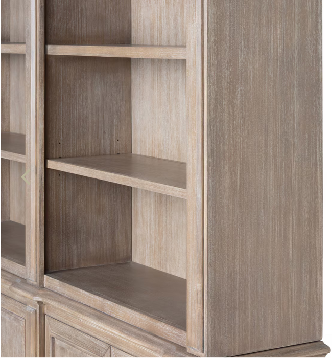 Park Hill Collection Fox Hollow Bookcase Storage Shelf - Lifestyle View