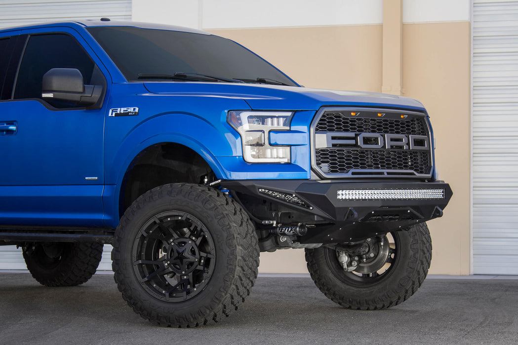 Addictive Desert Designs 2015-2017 Ford F-150 Stealth Fighter Front Bumper – product view, image 3 of 7