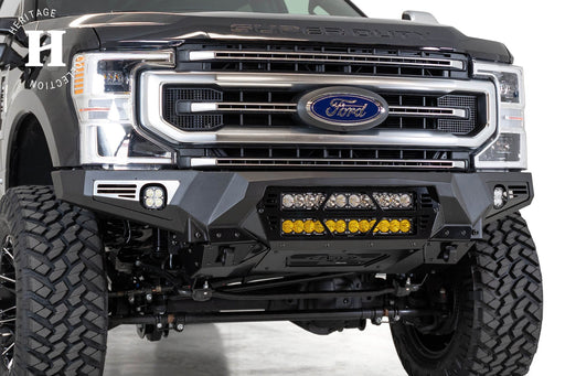 Addictive Desert Designs 2017-2022 Ford Super Duty Bomber Front Bumper Heritage – product view, image 1 of 11