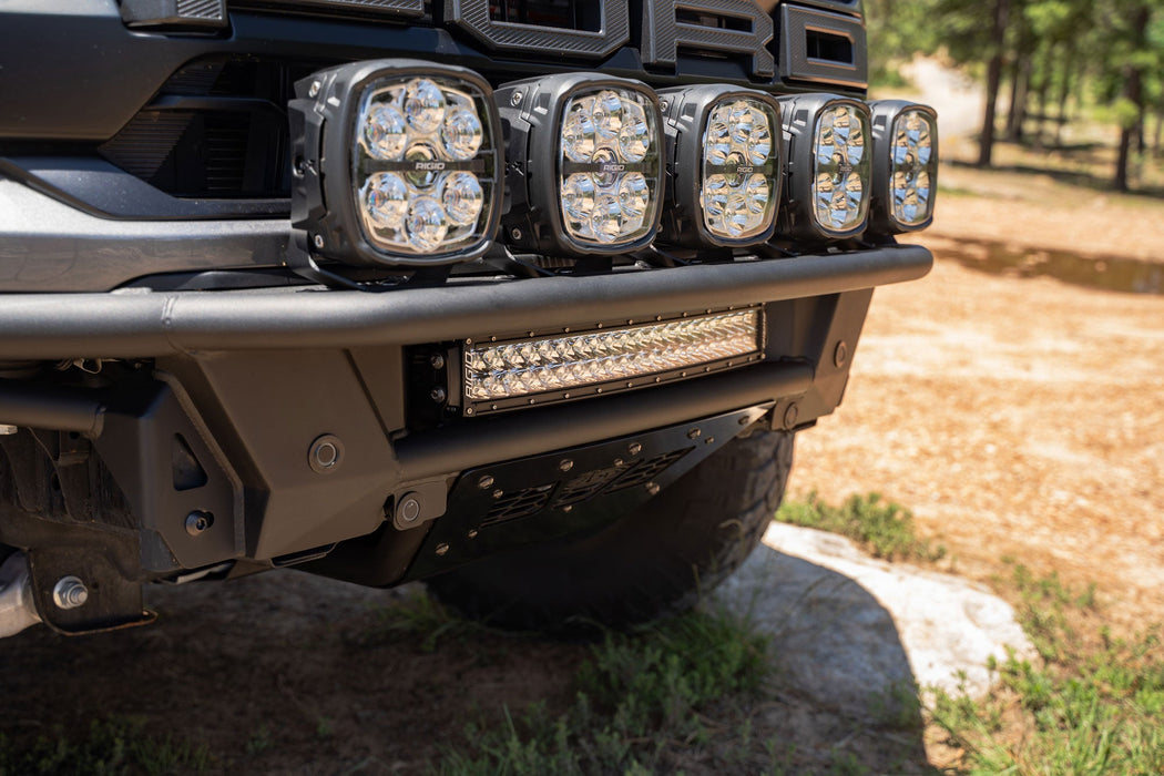 Addictive Desert Designs 2021-2026 Ford F-150 Raptor Pro Plus Bolt-On Front Bumper – on the trail, image 14 of 16