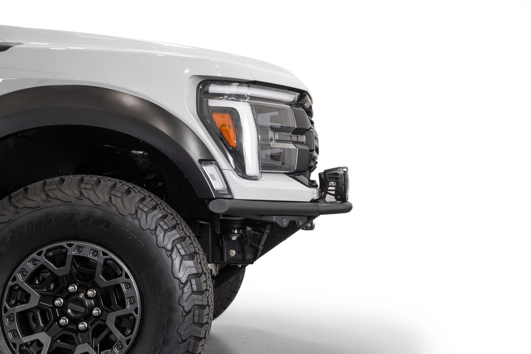 ADD 2021-2026 Ford F-150 Raptor Pro Plus Frame Cut Front Bumper 20-inch Light Bar – installed on vehicle, image 9 of 18