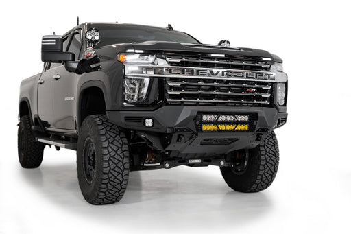 Addictive Desert Designs 2020-2023 Chevy 2500/3500 Bomber Front Bumper (20 Inch Lights) – product view, image 1 of 10