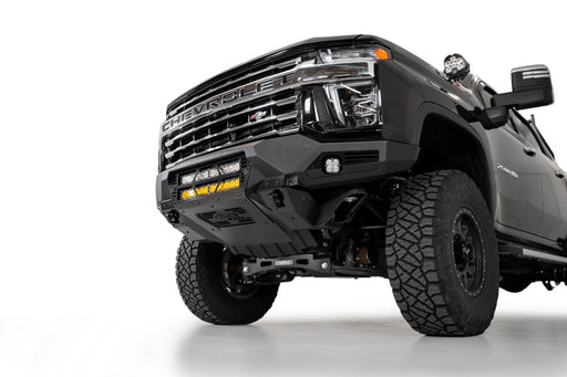 Addictive Desert Designs 2020-2023 Chevy 2500/3500 Bomber Front Bumper (20 Inch Lights) – image 2 of 10