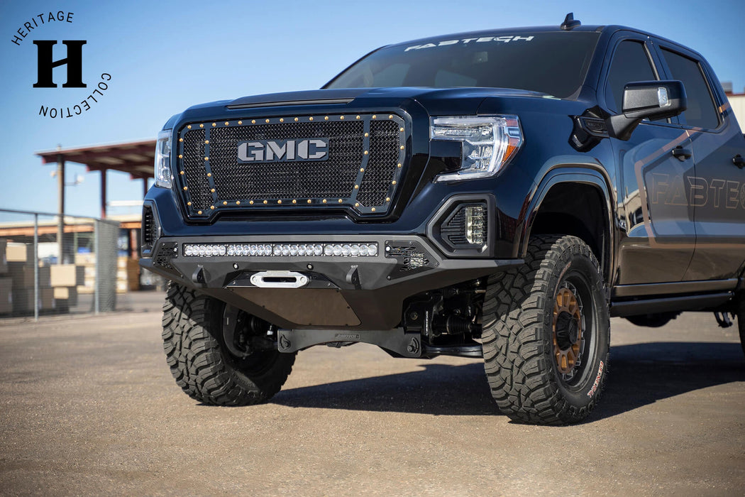 Addictive Desert Designs 2019-2021 GMC Sierra 1500 Stealth Fighter Front Bumper Heritage – product view, image 1 of 6
