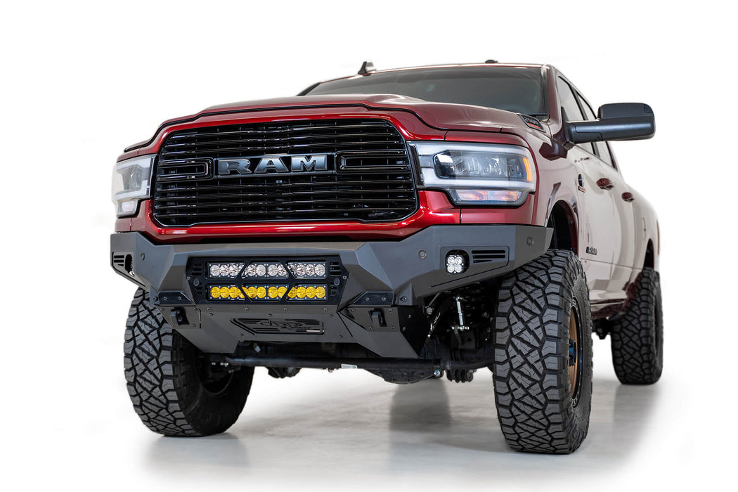 Addictive Desert Designs 2019-2024 RAM 2500/3500 Bomber Front Bumper (Dual 20 Inch Lights) – image 6 of 6