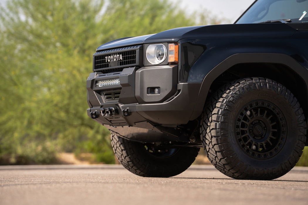 ADD 2024-2026 Toyota Land Cruiser Skid Plate For Stealth Center Mount Front Bumper – on the trail, image 6 of 9