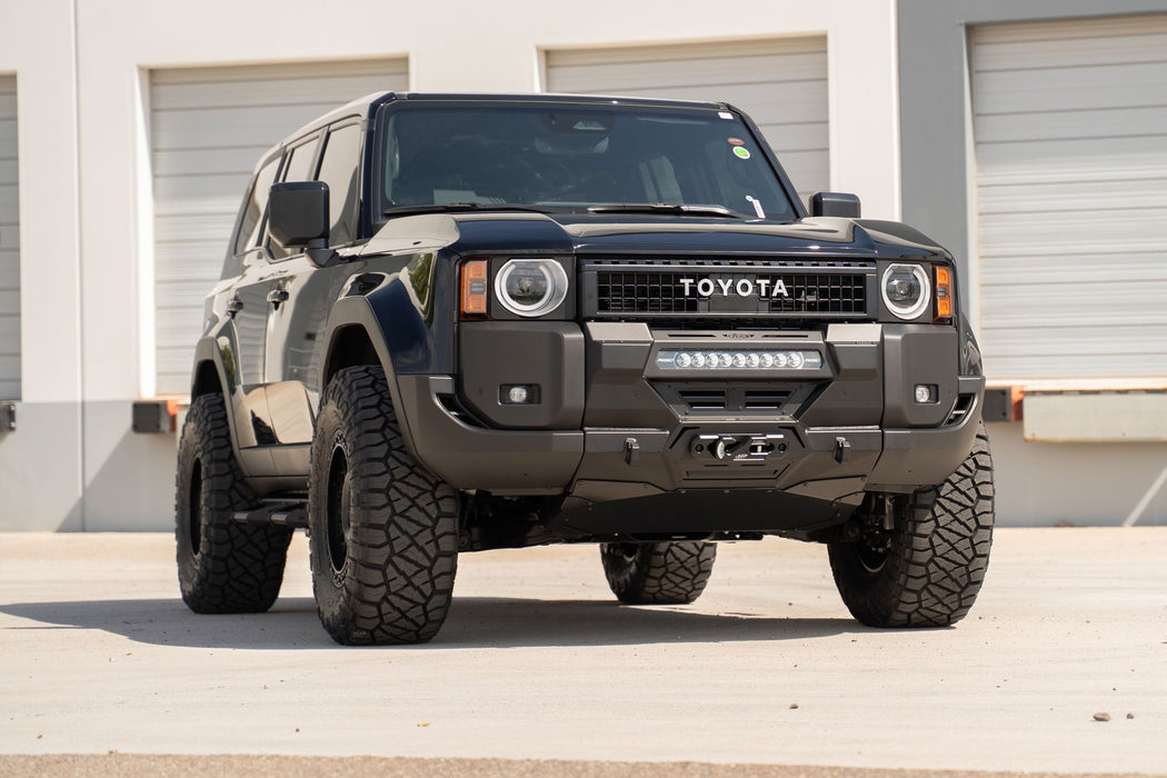 ADD 2024-2026 Toyota Land Cruiser Skid Plate For Stealth Center Mount Front Bumper – on the trail, image 9 of 9