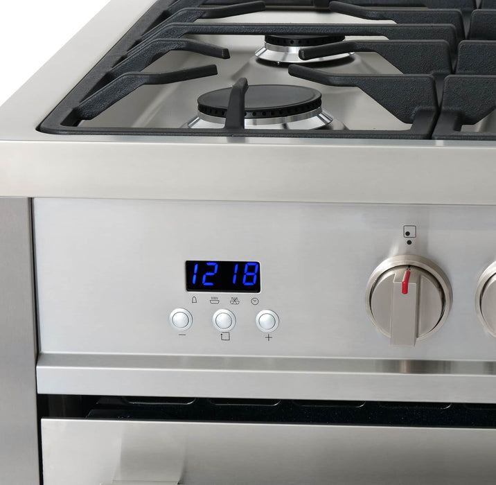 Cosmo 36-Inch 3.8 Cu. Ft. Single Oven Dual Fuel Range in Stainless Steel (COS-F965) Cosmo