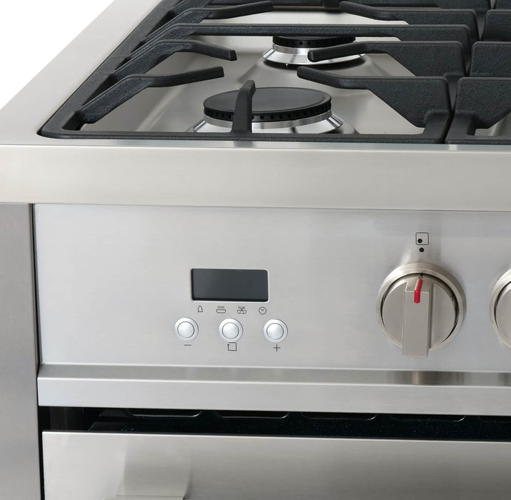 Cosmo 4-Piece Appliance Package - 36-Inch Dual Fuel Range, Wine Cooler, Dishwasher and Refrigerator with Water Dispenser in Stainless Steel (COS-4PKG-641) Cosmo