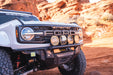 DV8 Offroad 2022-2026 Ford Bronco Raptor Tube Front Bumper – installed on vehicle, image 7 of 20